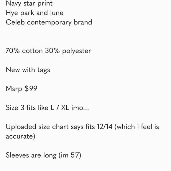 NEW hye park & Lune | gray crewneck star sweater 3 (L/XL) - Picture 2 of 6